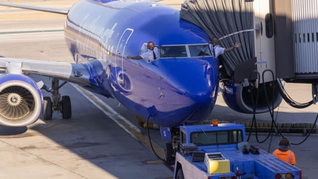 Two Southwest flight attendants injured after jet moved to avoid plane